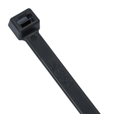 BUNTBAND, TY-FAST, 100x2.5mm, SVART, PLASTTUNGA