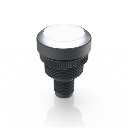 RAMO 22 Tryckknapp Flexlab bel silver